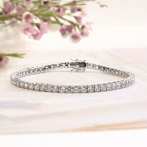 1.5mm Classic Round CZ Tennis Bracelet